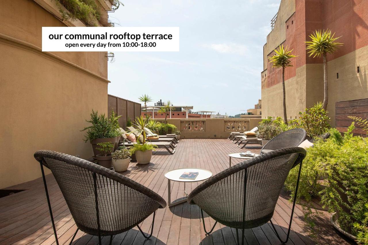 Destinationbcn - Universitat Rooms บาร์เซโลนา ภายนอก รูปภาพ